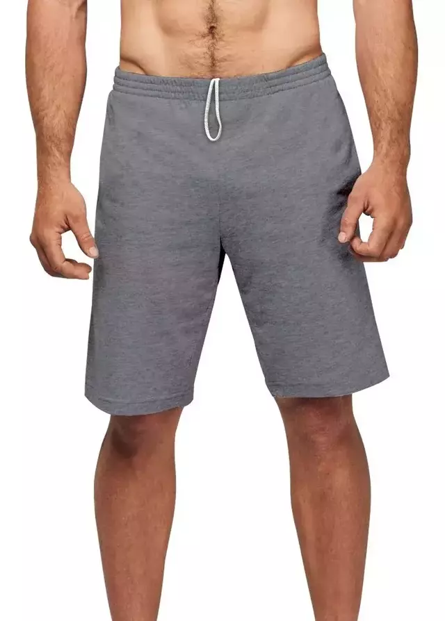 Short algodón gris