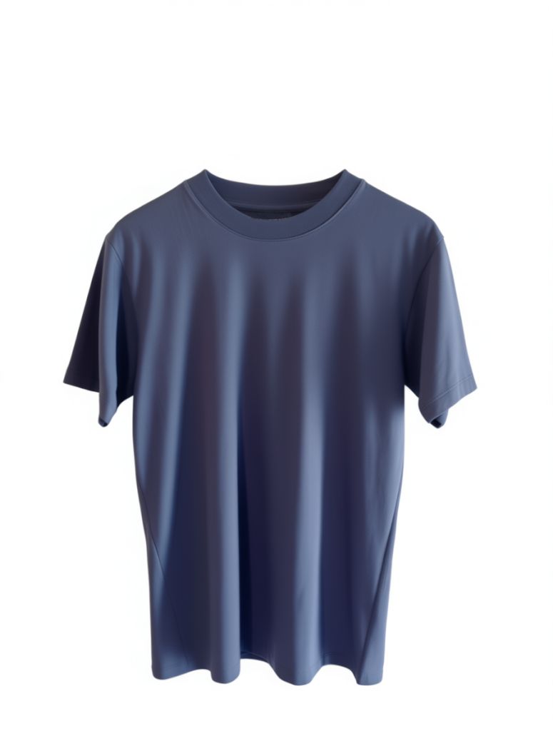 Remera Mangas Cortas Azul Premium